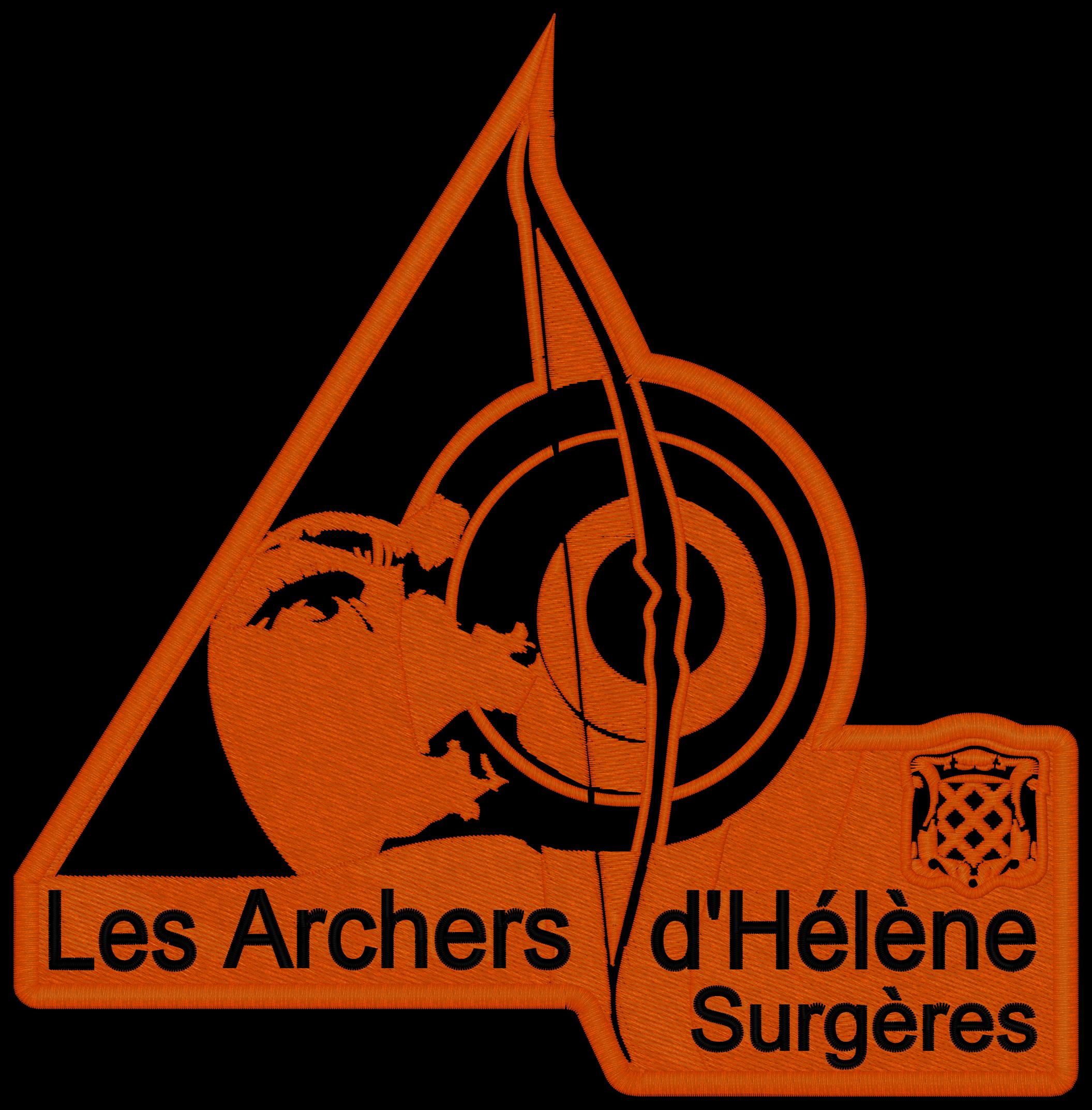 Logo club tir à l'arc des Archers d'Hélène Surgères